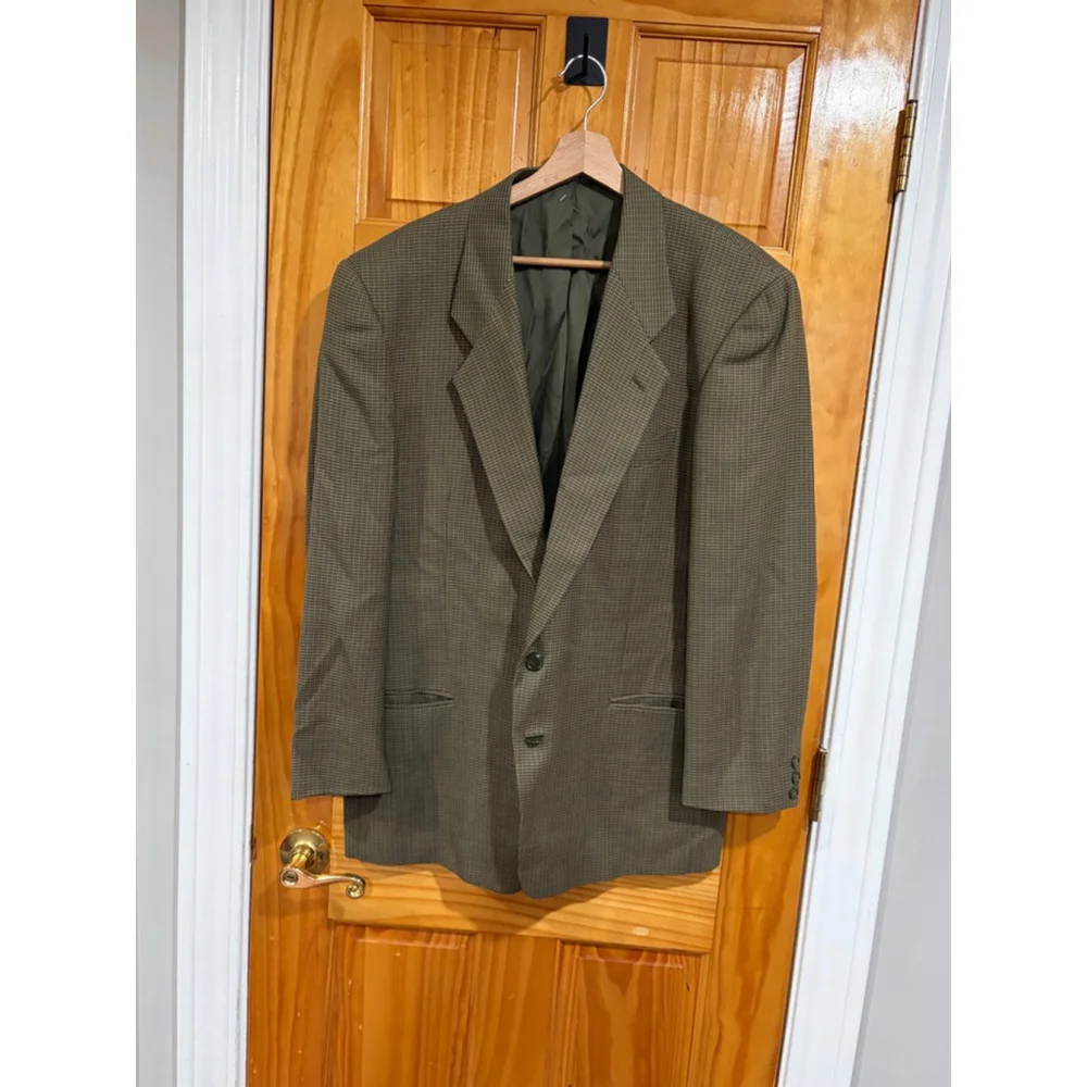 Giorgio Armani MANI Pure Virgin Wool Blazer Made in Italy Bloomingdale’s 41R